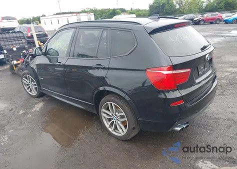 2017 BMW X3 xDrive35I z USA, uszkodzony, nr VIN 5UXWX7C58H0S19255